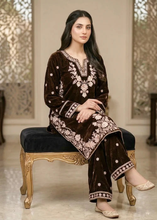 PREMIUM BROWN VELVET