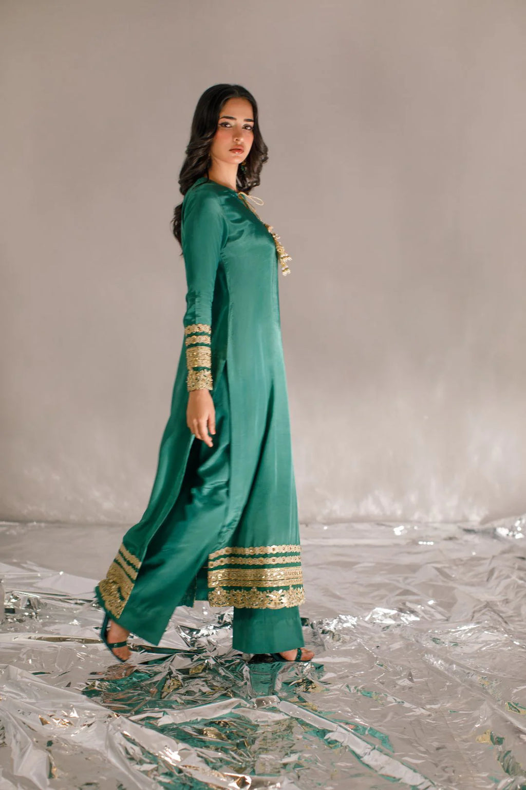 Emerald green