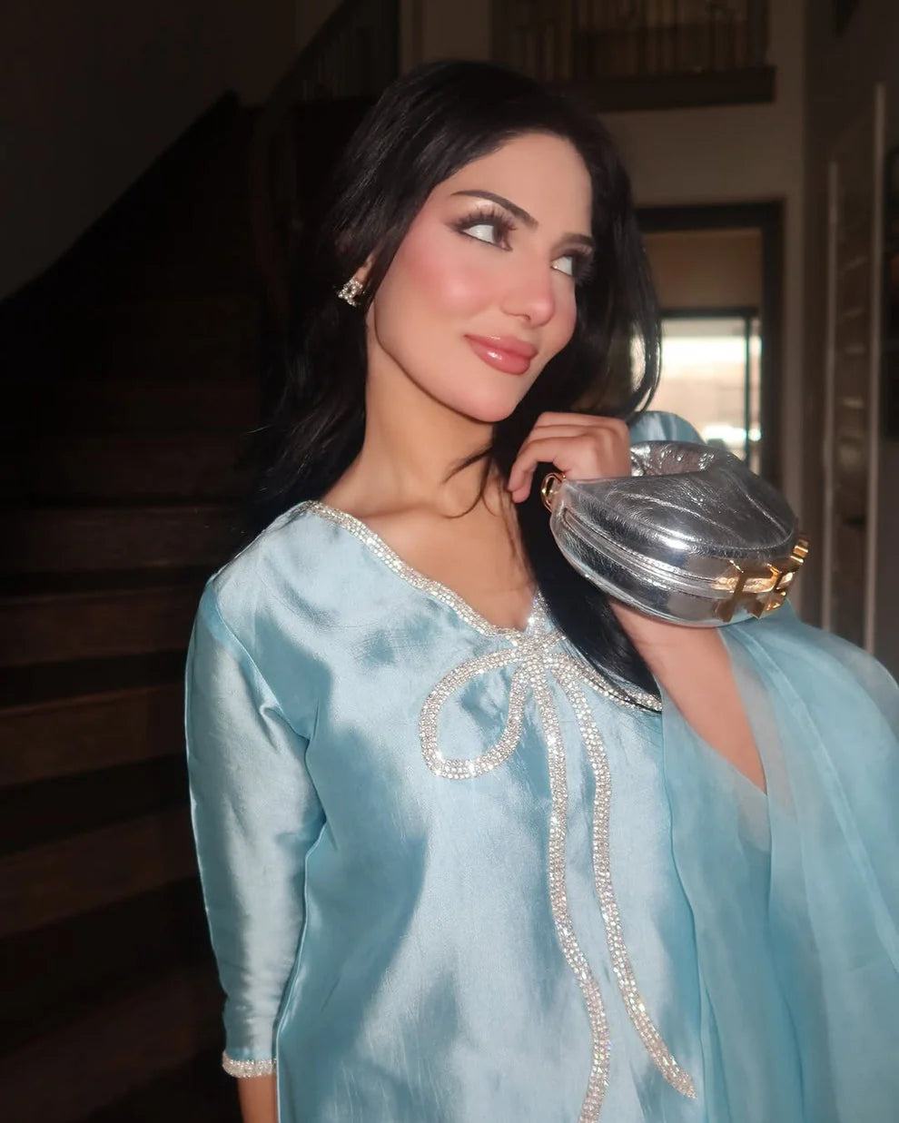 Butterfly farshi shalwar