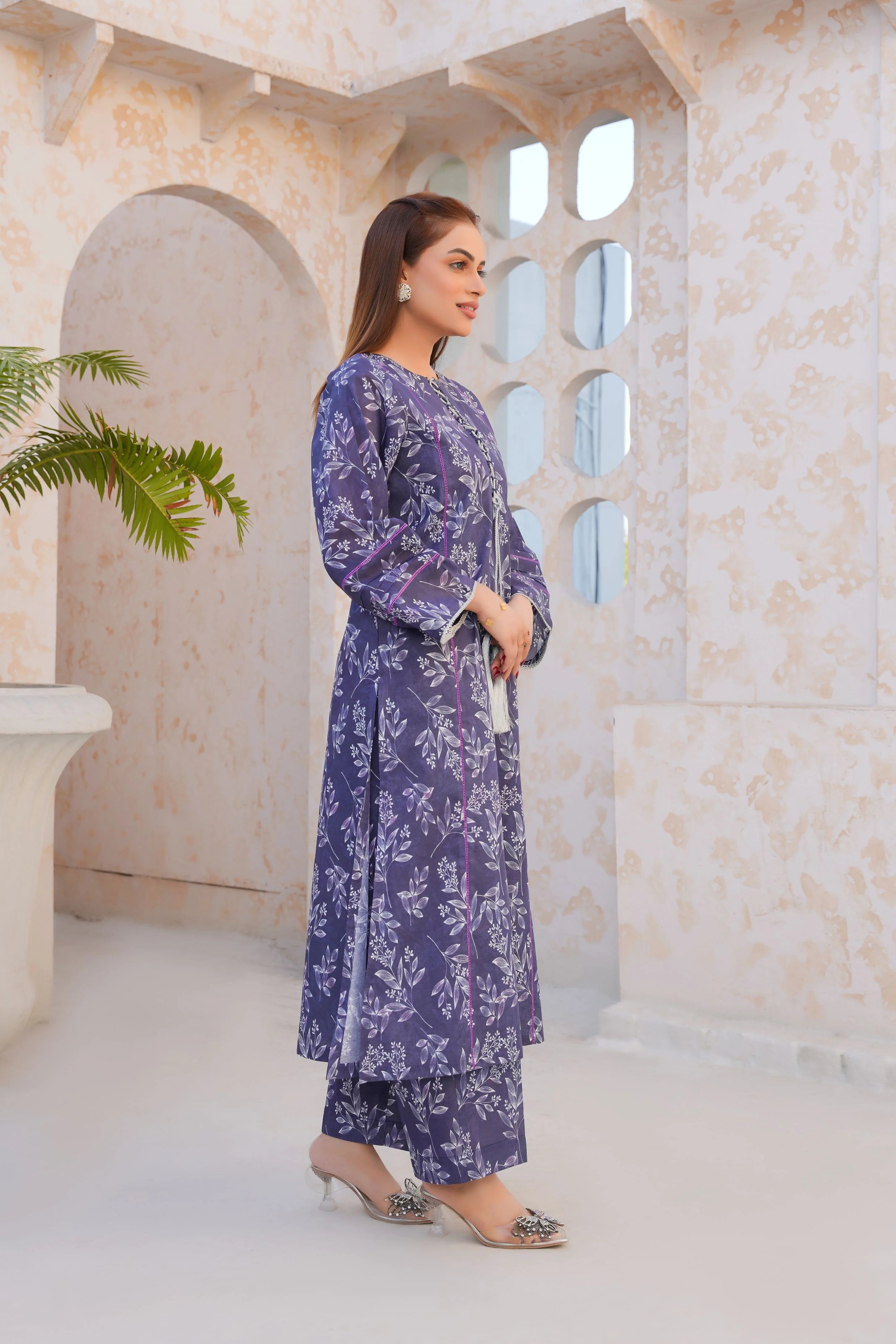 Regal Purple Floral