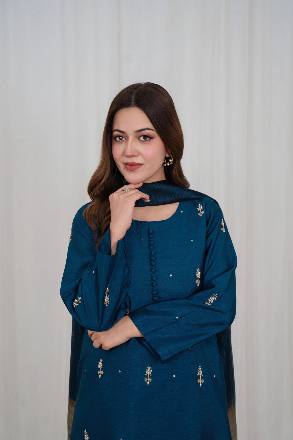 Selin Teal Blue