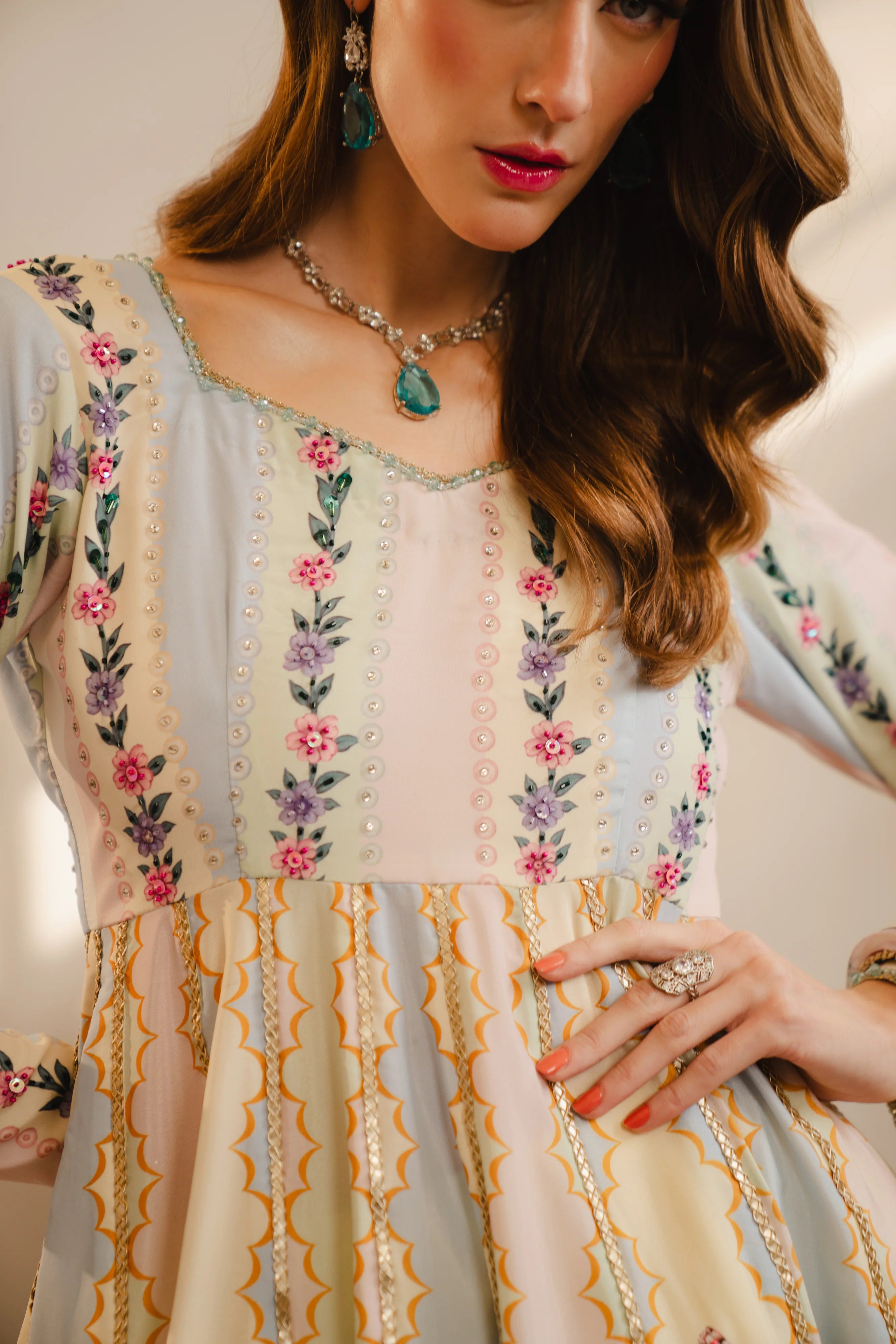 Gul Afshan print