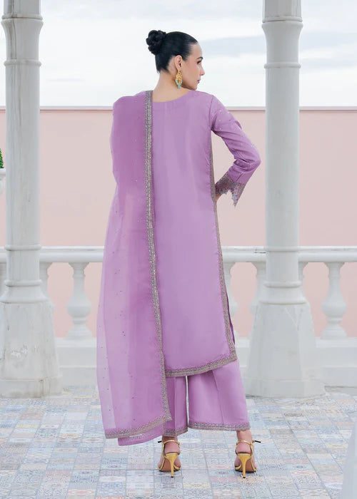 lilac embroided