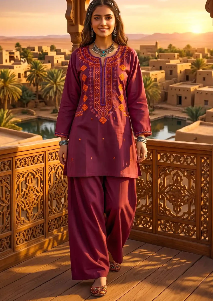 Dasht burgundy