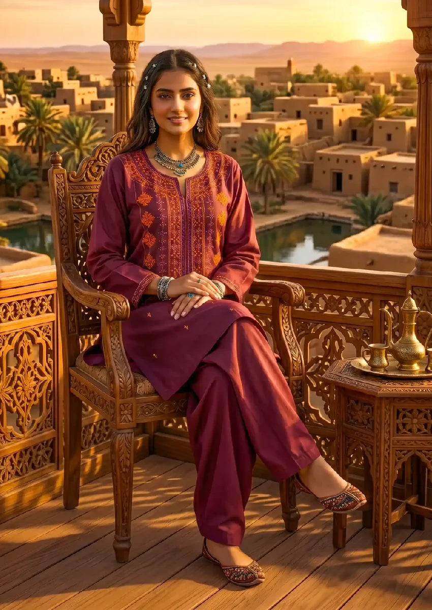 Dasht burgundy