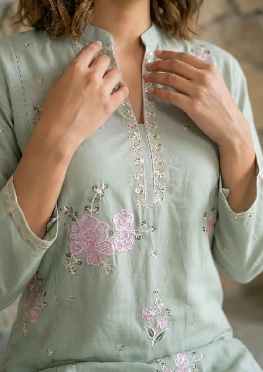 Mint floral