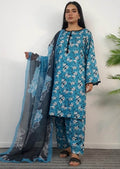 Pacific Blue Floral Design