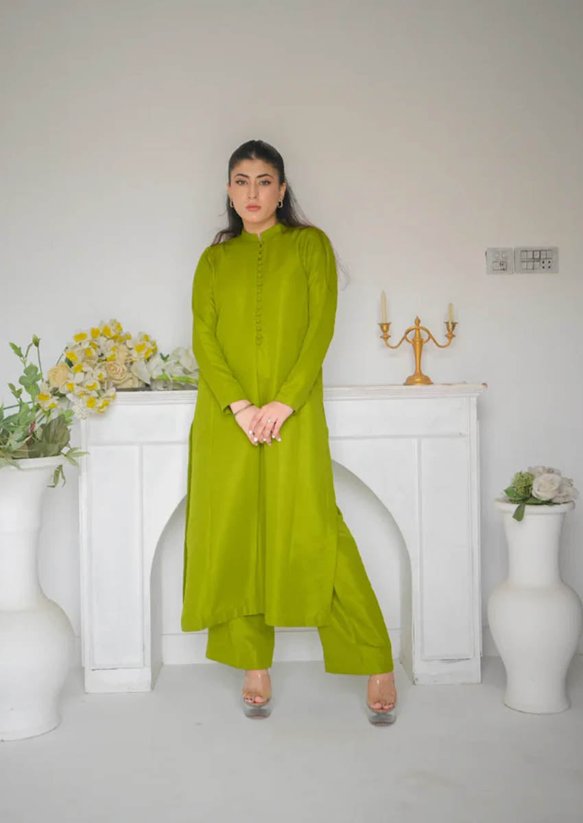Pine Two Piece Dress