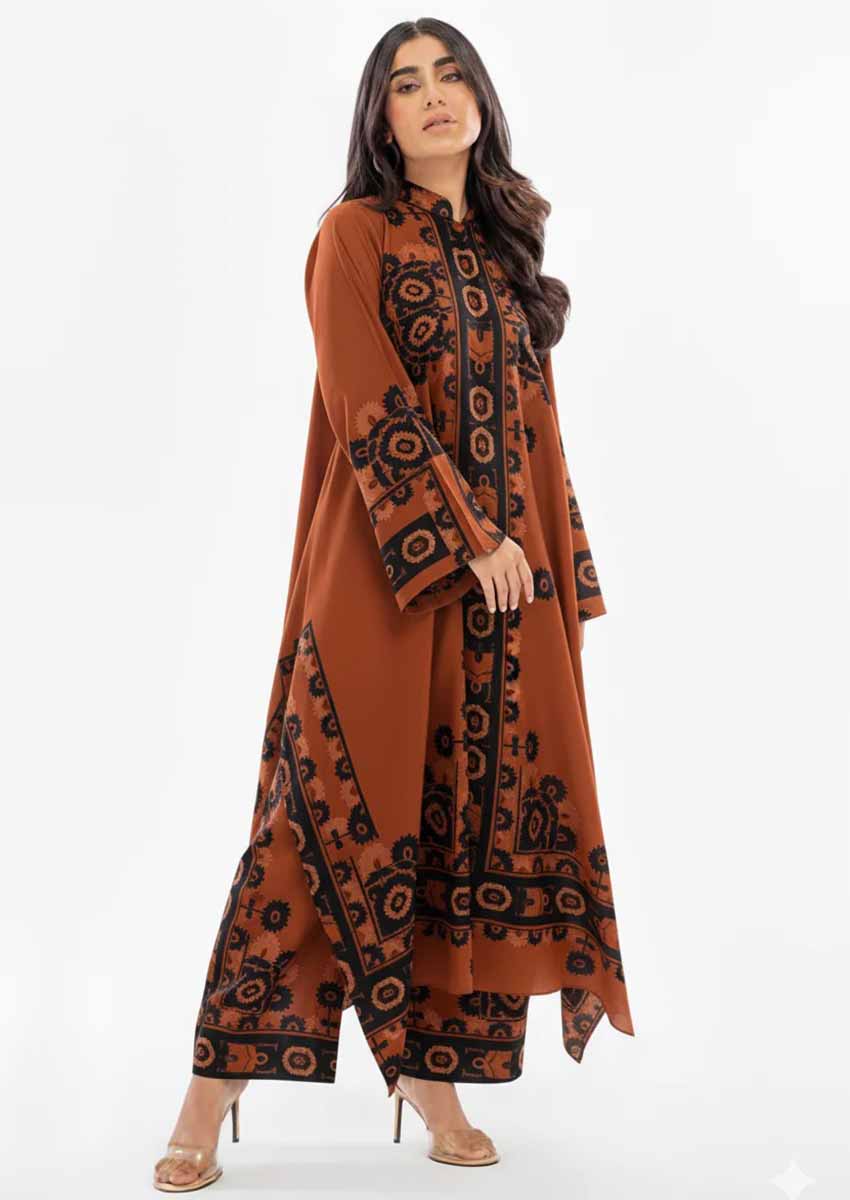 Chocolate bold tunic