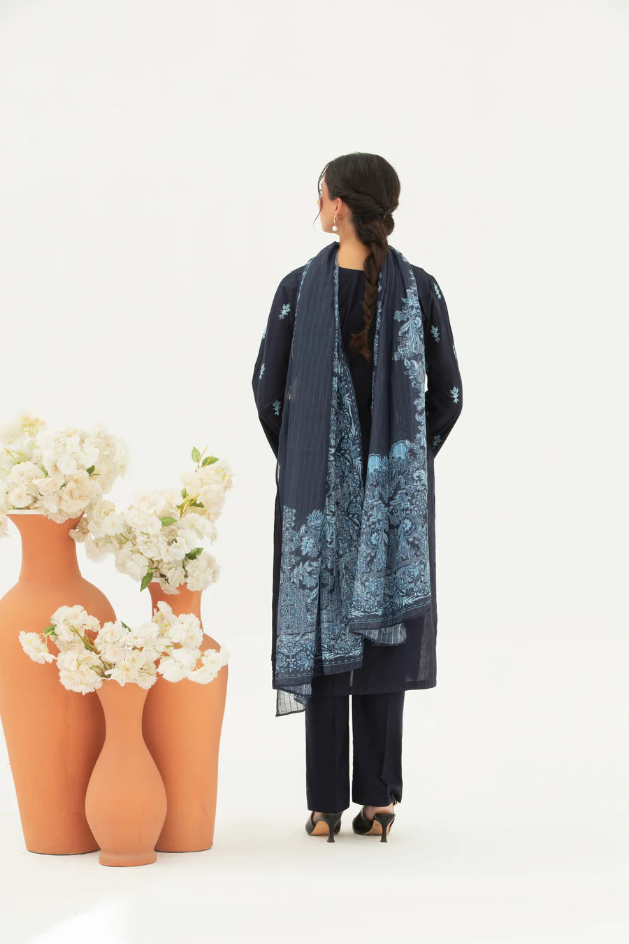 Signature Cotton Embroidered 3-Piece Set