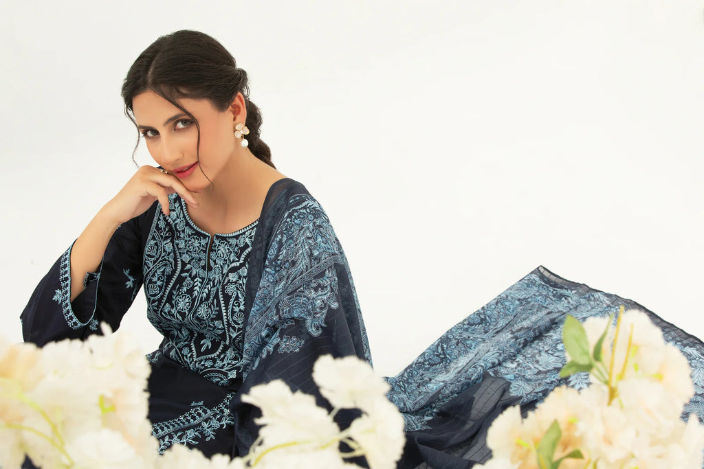 Signature Cotton Embroidered 3-Piece Set