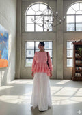 White Tiered Skirt