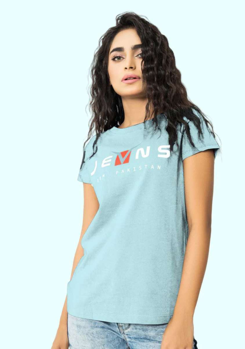 Wave Blue Graphic Tee