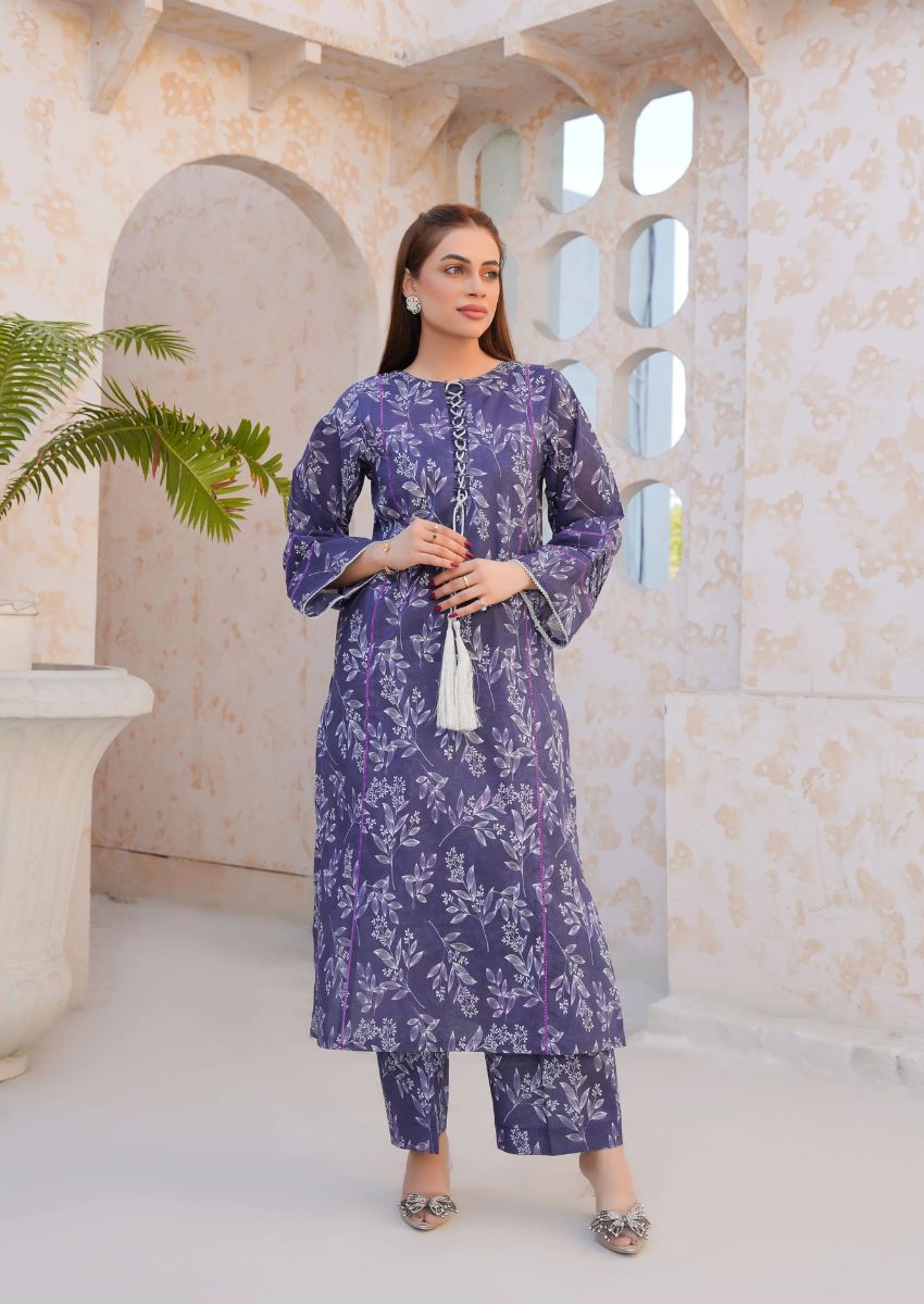 Regal Purple Floral