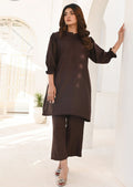 Chocolate Brown Cambric Co Ord Set