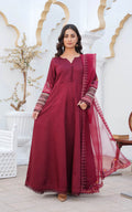 Maroon PRET Dress