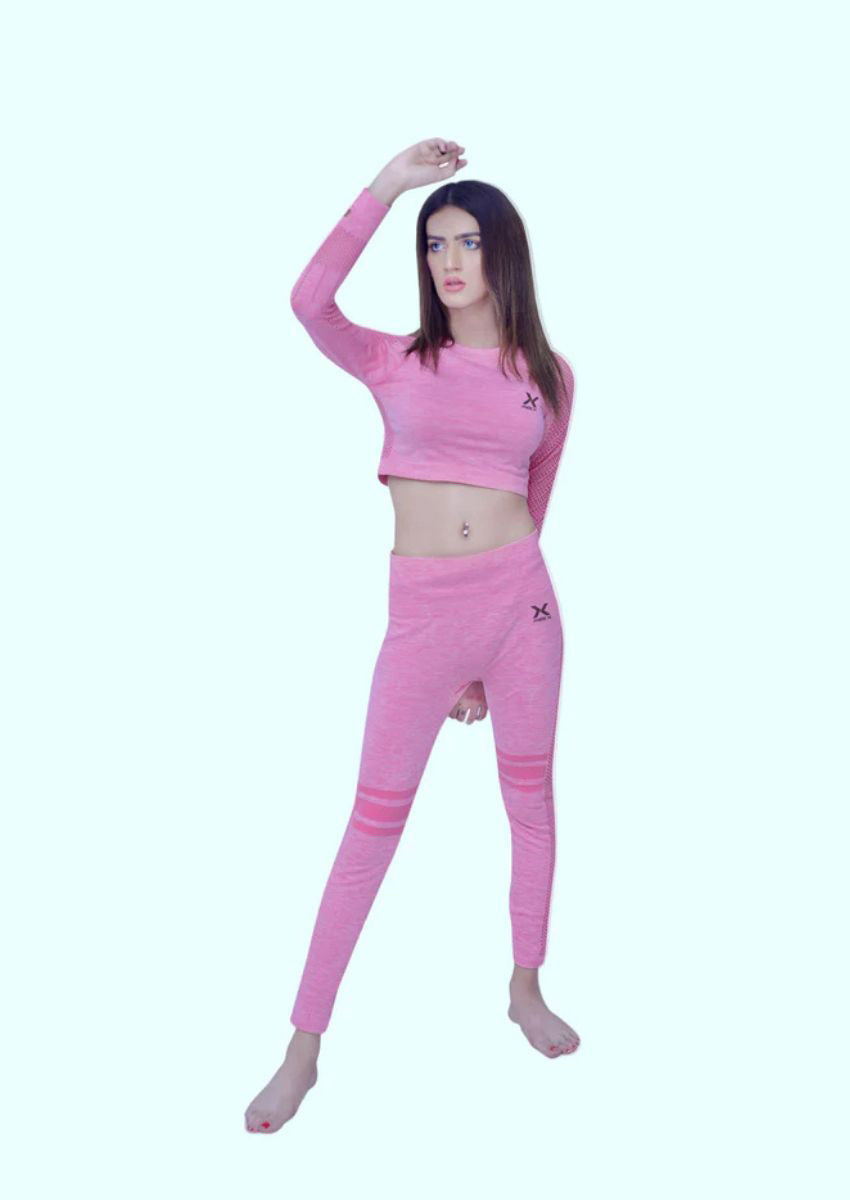 Pink 2pc Seamless