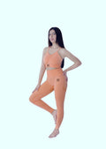 Orange 2pc Seamless