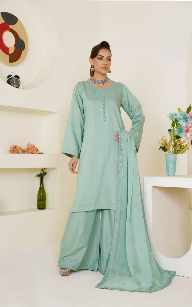 Pastel Sea Green