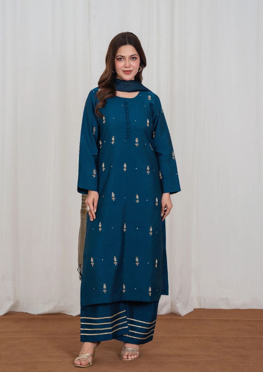Selin Teal Blue