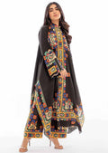Black bold tunic