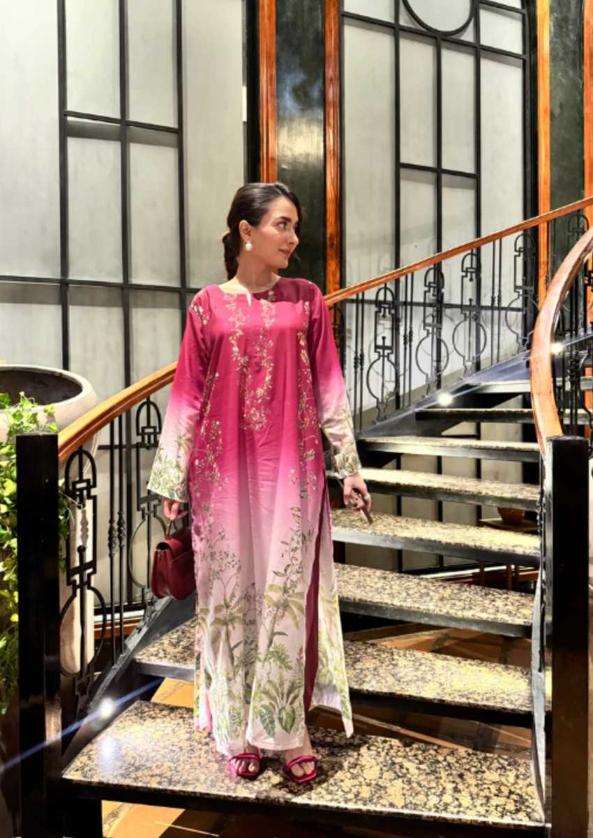 PINK OPAL KAFTAN