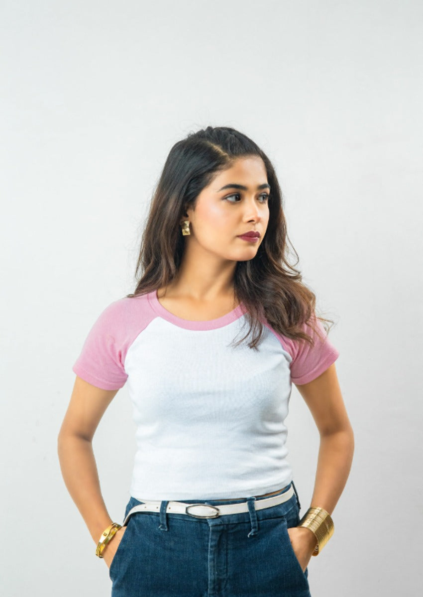Round Neck Reglan T Shirt