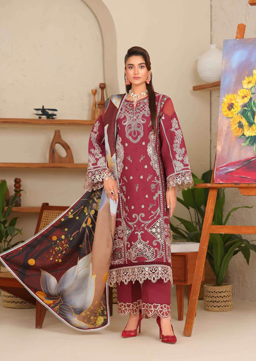 RUBRA EMBROIDERED