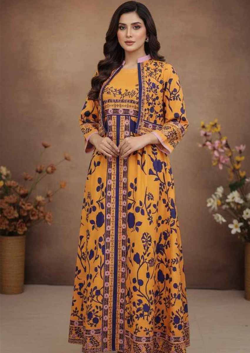 yellow koti maxi