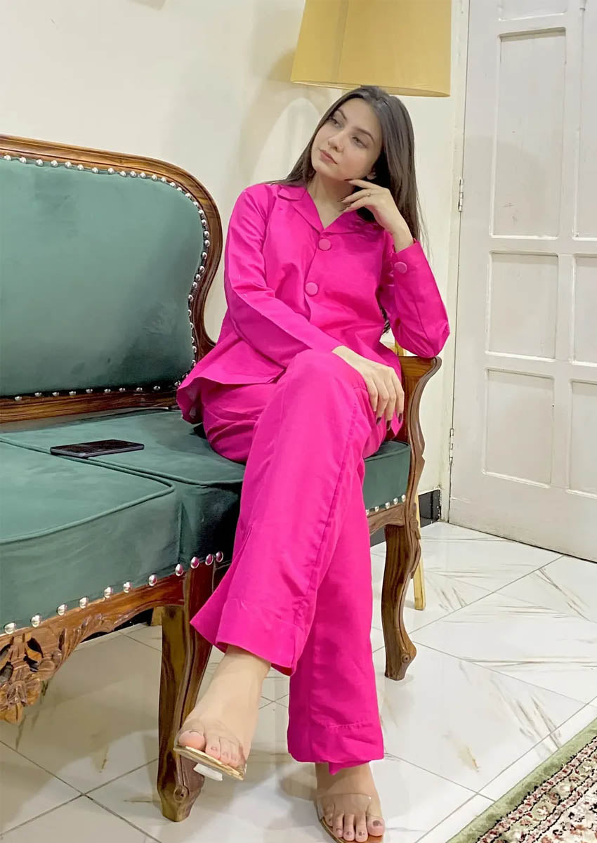 Hot Pink Co ord Set