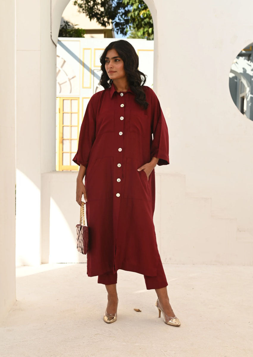 Garnet Grace Maroon