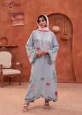 Powder Blue Flora