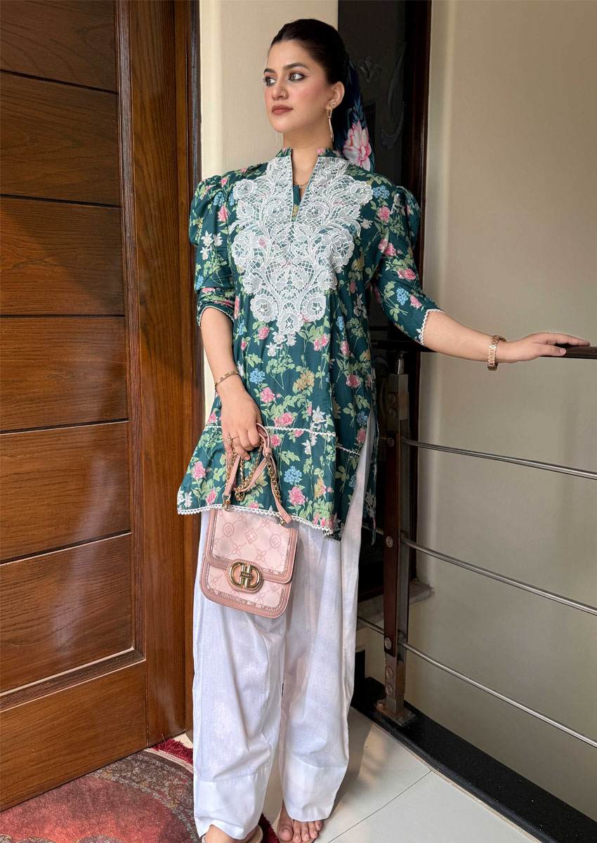Green Farshi set