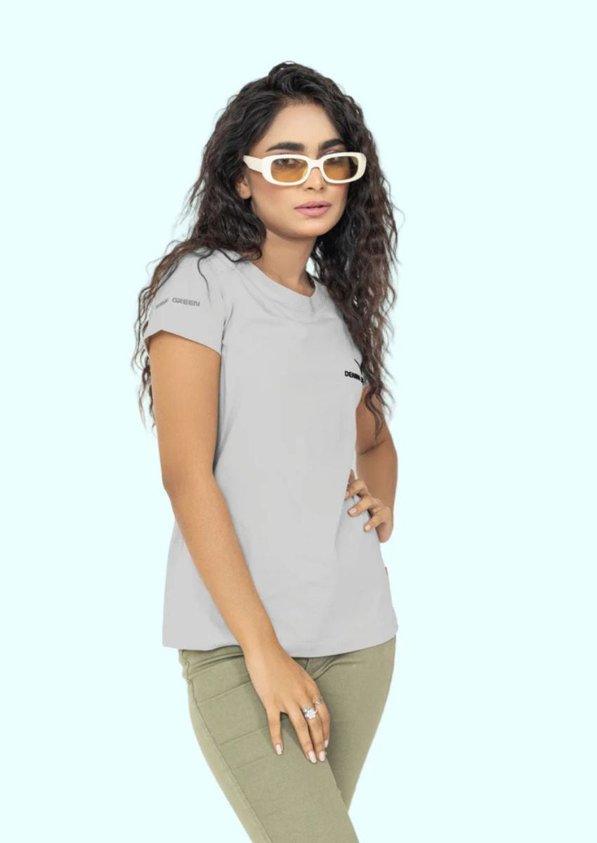 Grey Logo Tee