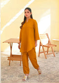 Mustard Two Piece Dress