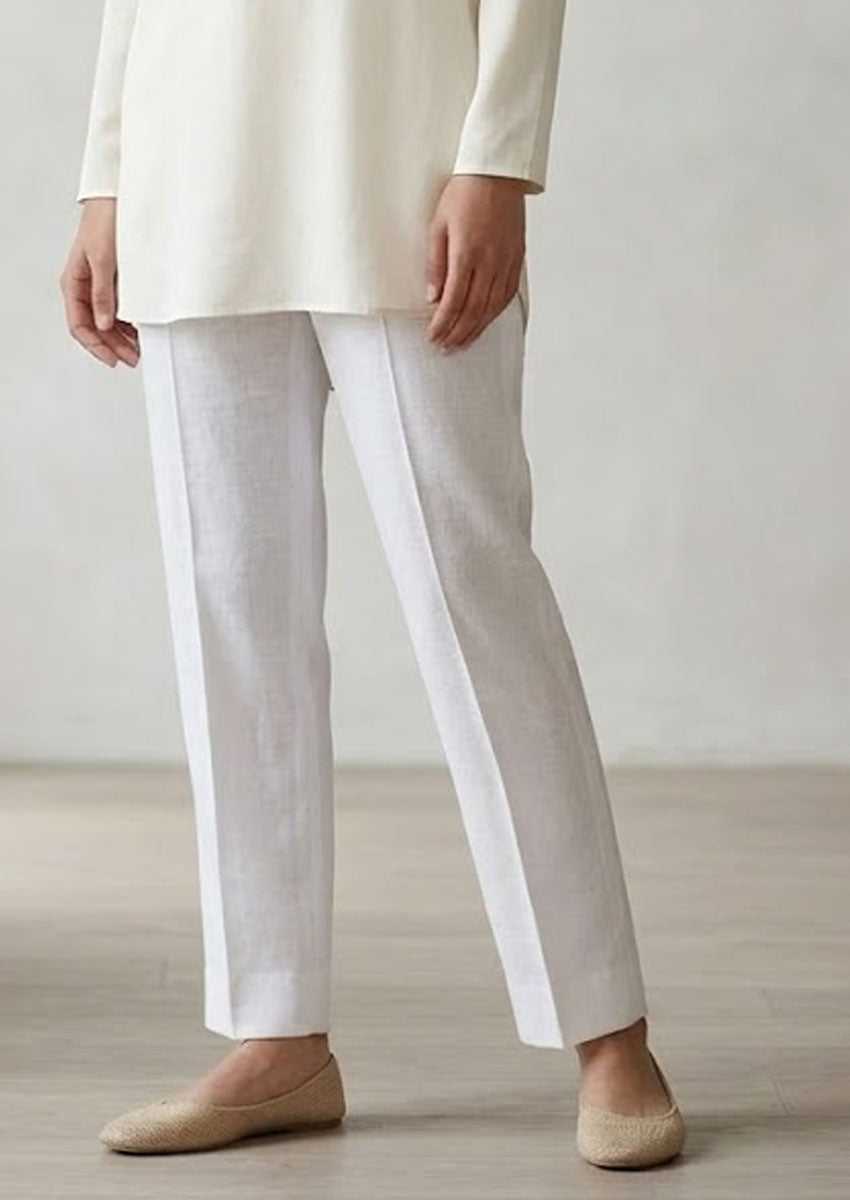 Moon White Trouser