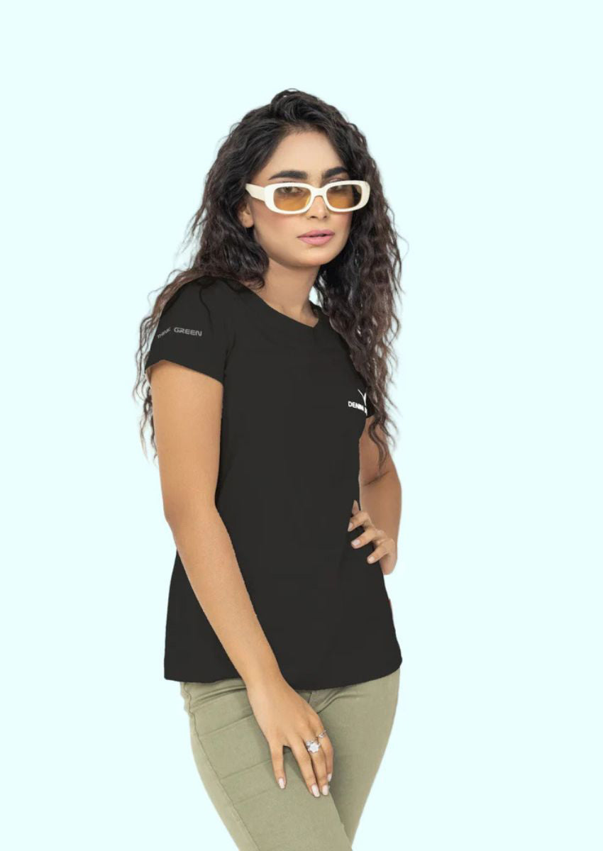 Black Logo Tee