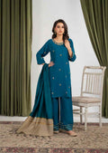IZEL 2 Raw Silk Zinc Blue