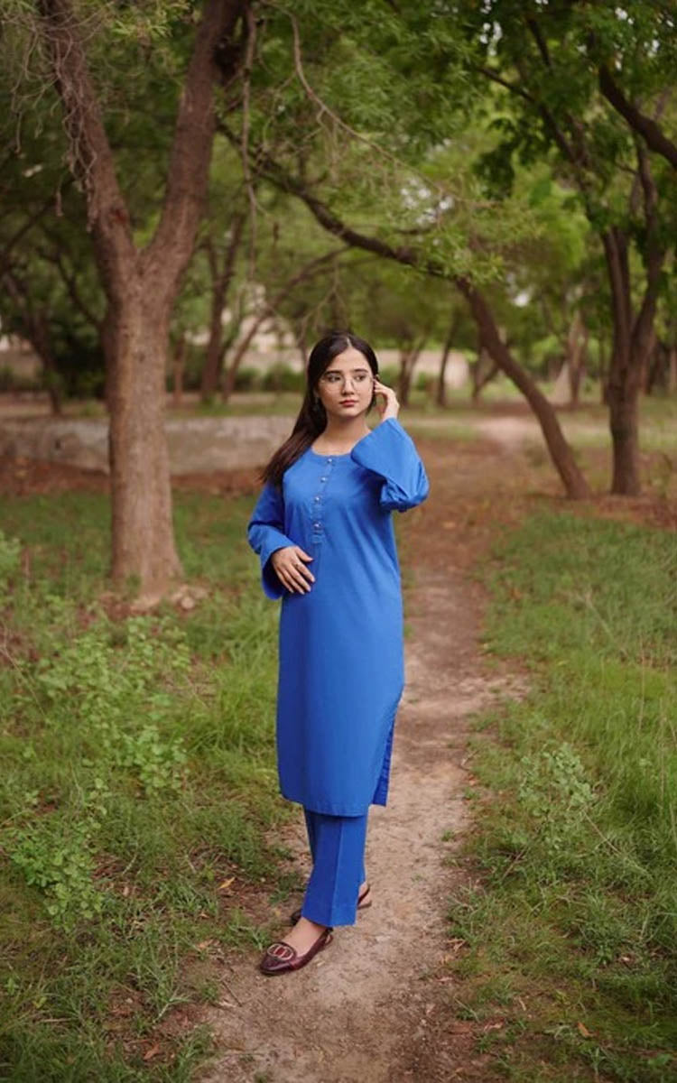 Royal Blue Co Ord Set