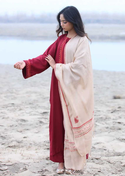 Beige Shawl