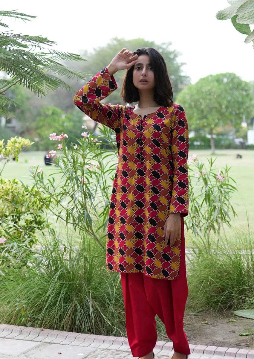Gulabo Grove Plaidnpaisley