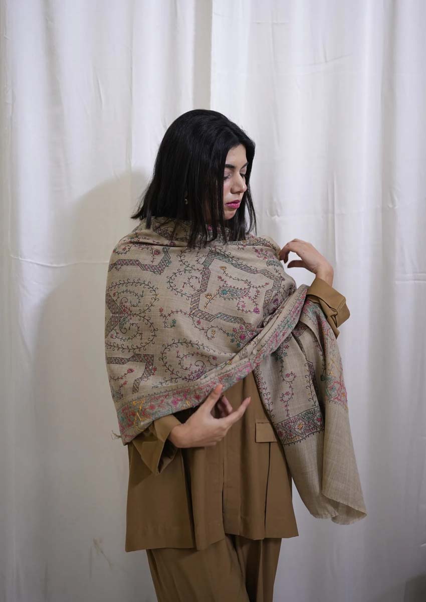 Taupe Shawl