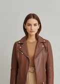 Brown Ladies Biker