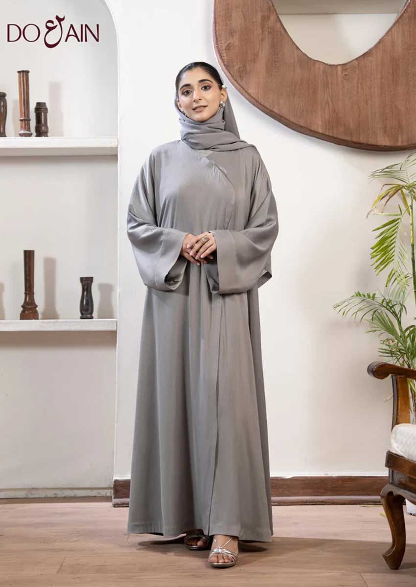 Slate Grey Silk