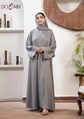 Slate Grey Silk
