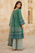 Hermosa H-13 : Unstitched Digital Printed Lawn 3pc