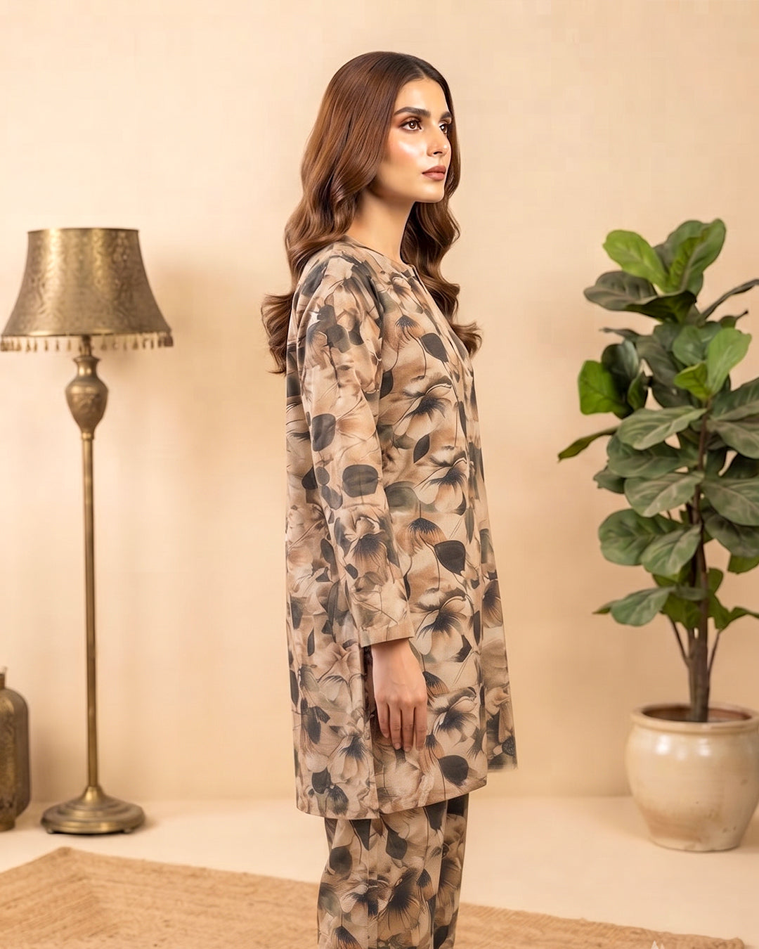 Beige Floral