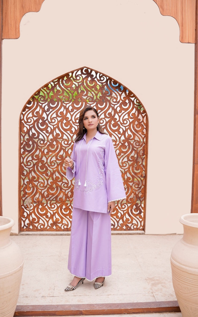Abeer – Embroidered 2-Piece Kurta Set